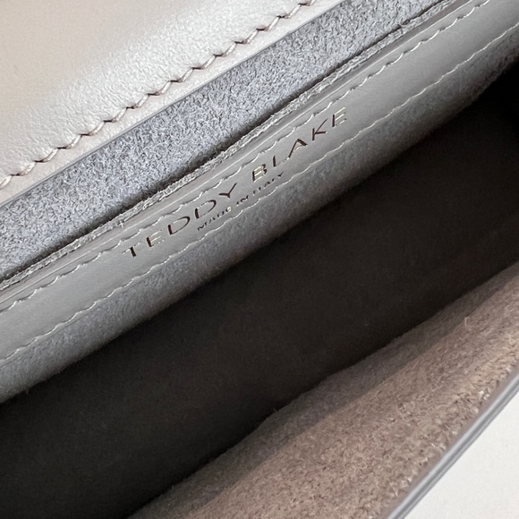 Teddy Blake Cro  Embossed Grey Crossbody Shoulder Bag - Picture 11 of 11